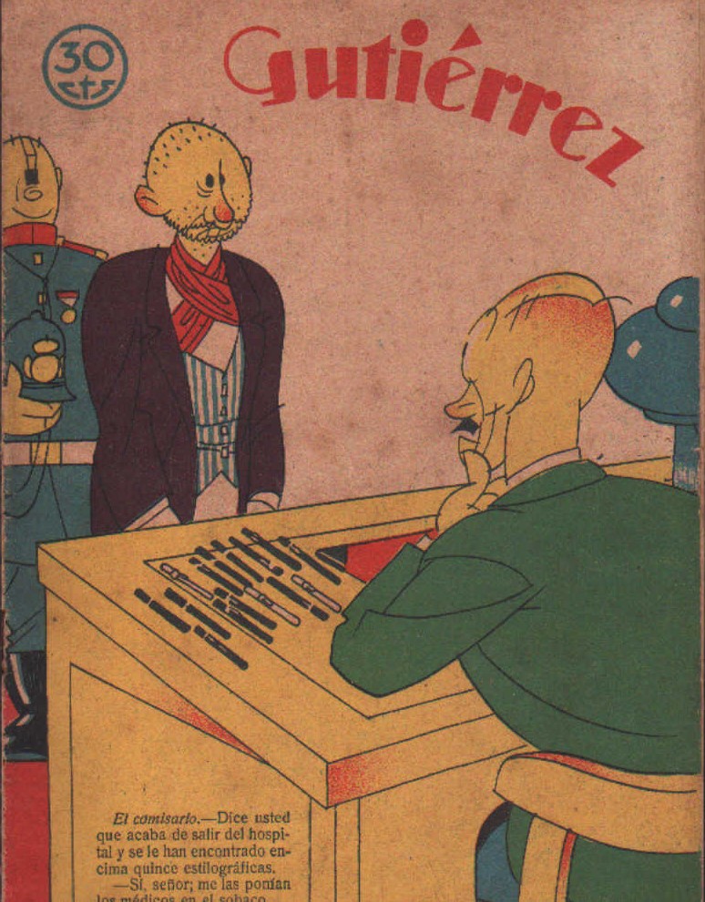 GUTIÉRREZ, SEMANARIO ESPAÑOL DE HUMORISMO. AÑO III, NUM. 119
