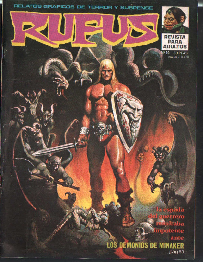RUFUS Nº19 LOS DEMONIOS DE MINAKER