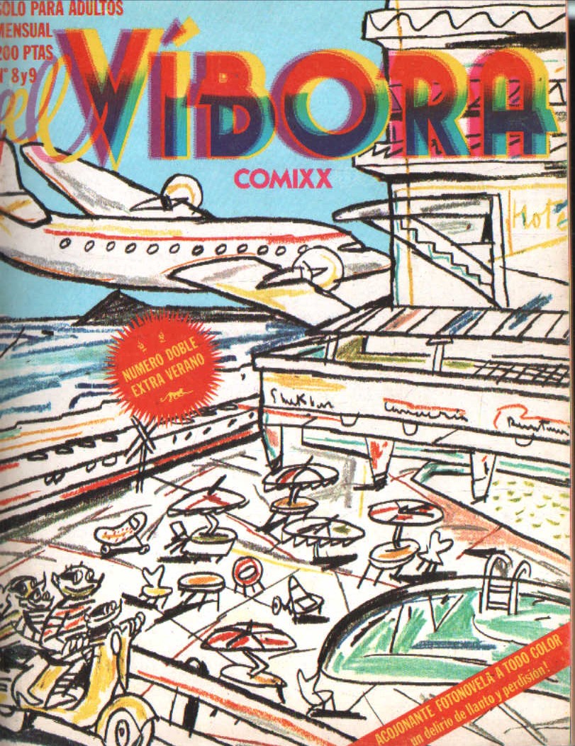 EL VIBORA COMIXX Nº 8 Y 9
