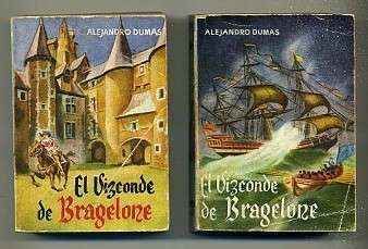 EL VIZCONDE DE BRAGELONE 1ª Y 2ª PARTE. 2 TOMOS. COLECCIÓN PULGA Nº 35 Y 36