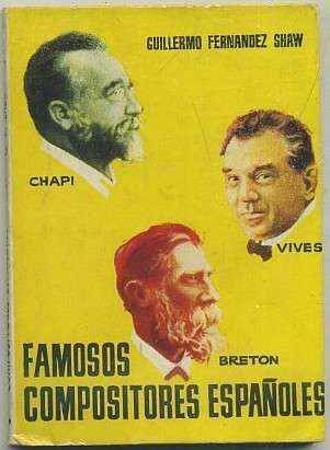 FAMOSOS COMPOSITORES ESPAÑOLES. COLECCIÓN PULGA Nº 289