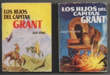 LOS HIJOS DEL CAPITAN GRANT.  2 TOMOS. COLECCIÓN PULGA Nº 67 Y 68