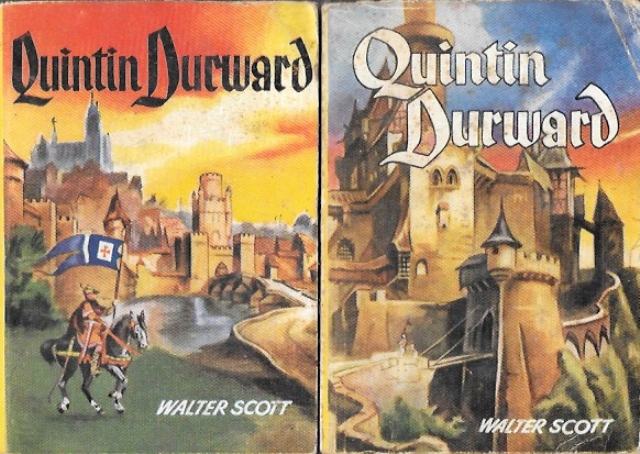 QUINTIN DURWARD - 2 TOMOS, 1ª Y 2ª  PARTE. COLECCIÓN PULGA Nº 21 Y 22