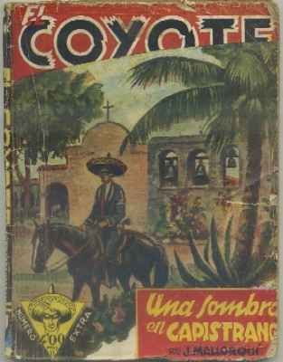 UNA SOMBRA EN CAPISTRANO. COLECCIÓN EL COYOTE Nº EXTRA 8