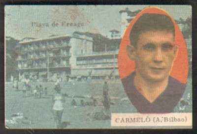 CROMO DE FUTBOL AÑOS 60. A. BILBAO: CARMELO
