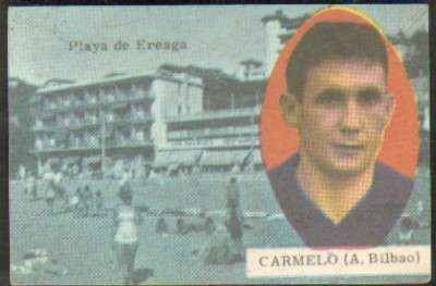 CROMO DE FUTBOL AÑOS 60. A. BILBAO: CARMELO