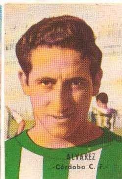 CROMOS JUGADORES DE FUTBOL  AÑO 1966-67 ALVAREZ-CORDOBA C.F.
