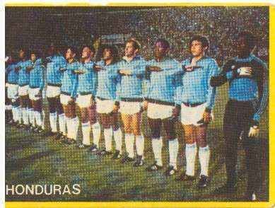 CROMOS COLECCIÓN FUTBOL EN ACCION. DANONE 82. CROMO Nº 54 HONDURAS