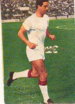CROMOS JUGADORES DE FUTBOL  AÑOS 60. CAMPAÑAL-SEVILLA C.F.
