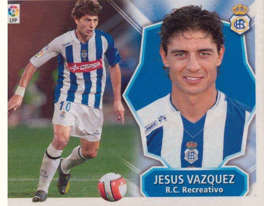CROMOS JUGADORES DE FUTBOL  LIGA BBVA R.C RECREATIVO