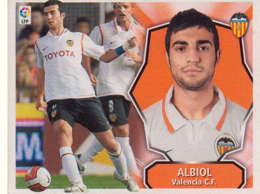 CROMOS JUGADORES DE FUTBOL  LIGA BBVA   VALENCIA C.F.