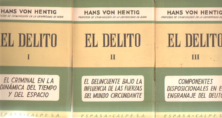 EL DELITO (TRES TOMOS)
