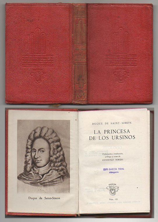 LA PRINCESA DE LOS URSINOS. COLECCIÓN CRISOL Nº 135