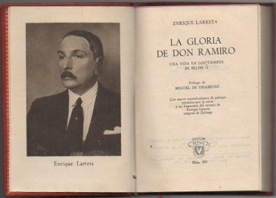 LA GLORIA DE DON RAMIRO. COL. CRISOL Nº 25.