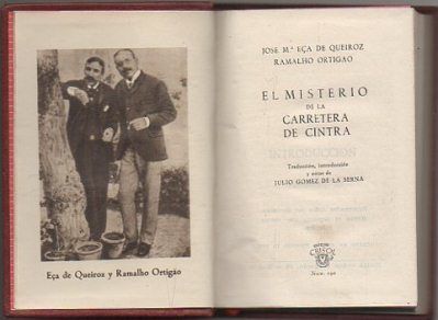 EL MISTERIO DE LA CARRETERA DE CINTRA. COL. CRISOL Nº 192.