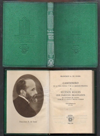 CANCIONERO. SUCESOS REALES QUE PARECEN IMAGINARIOS. CRISOL Nº 319