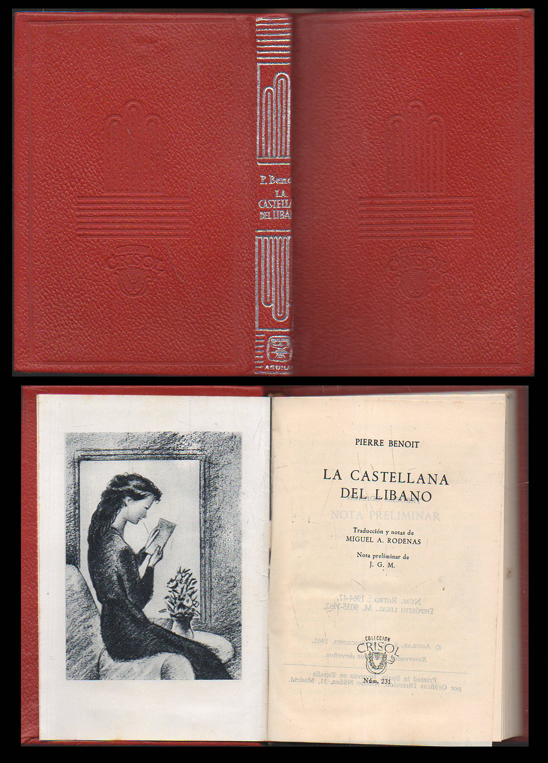 LA CASTELLANA DEL LIBANO. COL.CRISOL Nº 231
