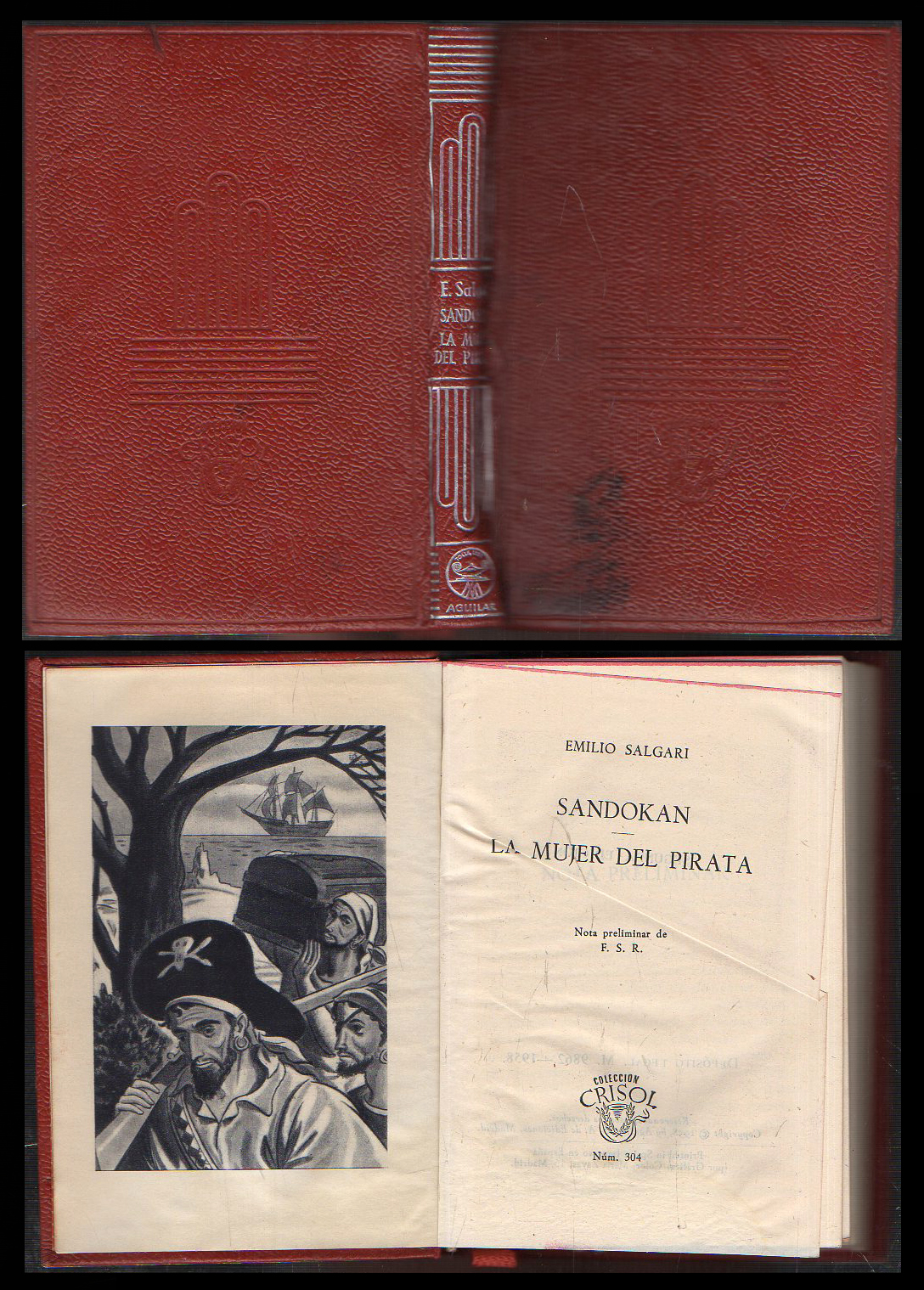 SANDOKAN. LA MUJER DEL PIRATA. COLECCIÓN CRISOL Nº 304