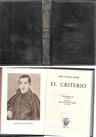 EL CRITERIO - COLECCIÓN CRISOL Nº 19