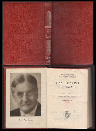 LAS CUATRO PLUMAS. COLECCIÓN CRISOL  Nº 349