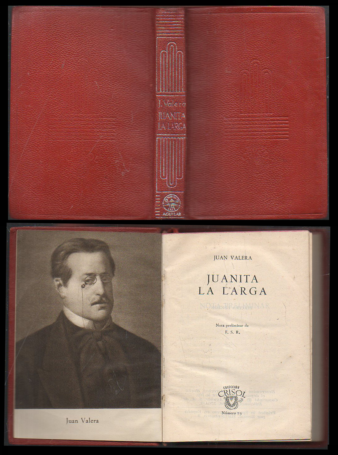 JUANITA LA LARGA. COLECCION CRISOL Nº 73