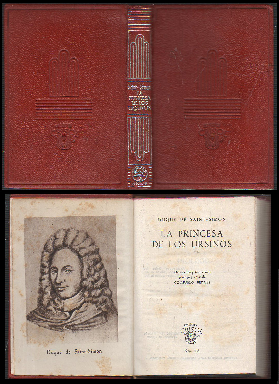LA PRINCESA DE LOS URSINOS. COLECCIÓN CRISOL Nº 135