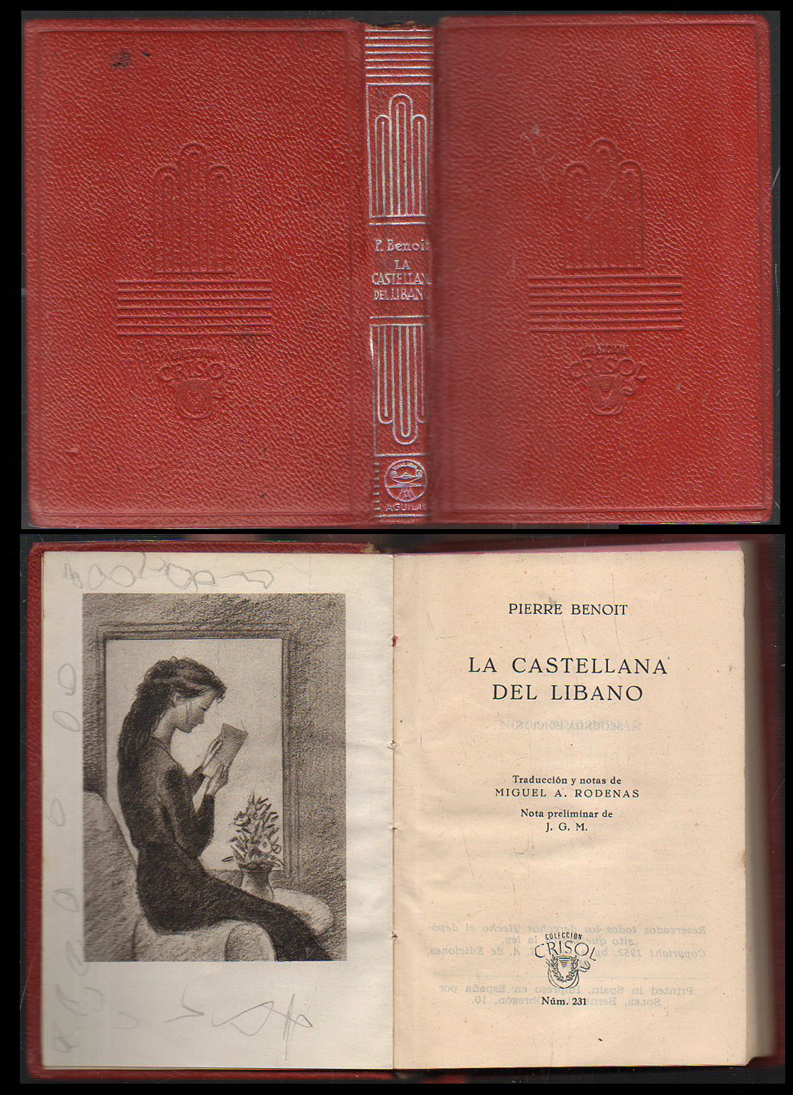 LA CASTELLANA DEL LIBANO. COLECCION CRISOL Nº 231