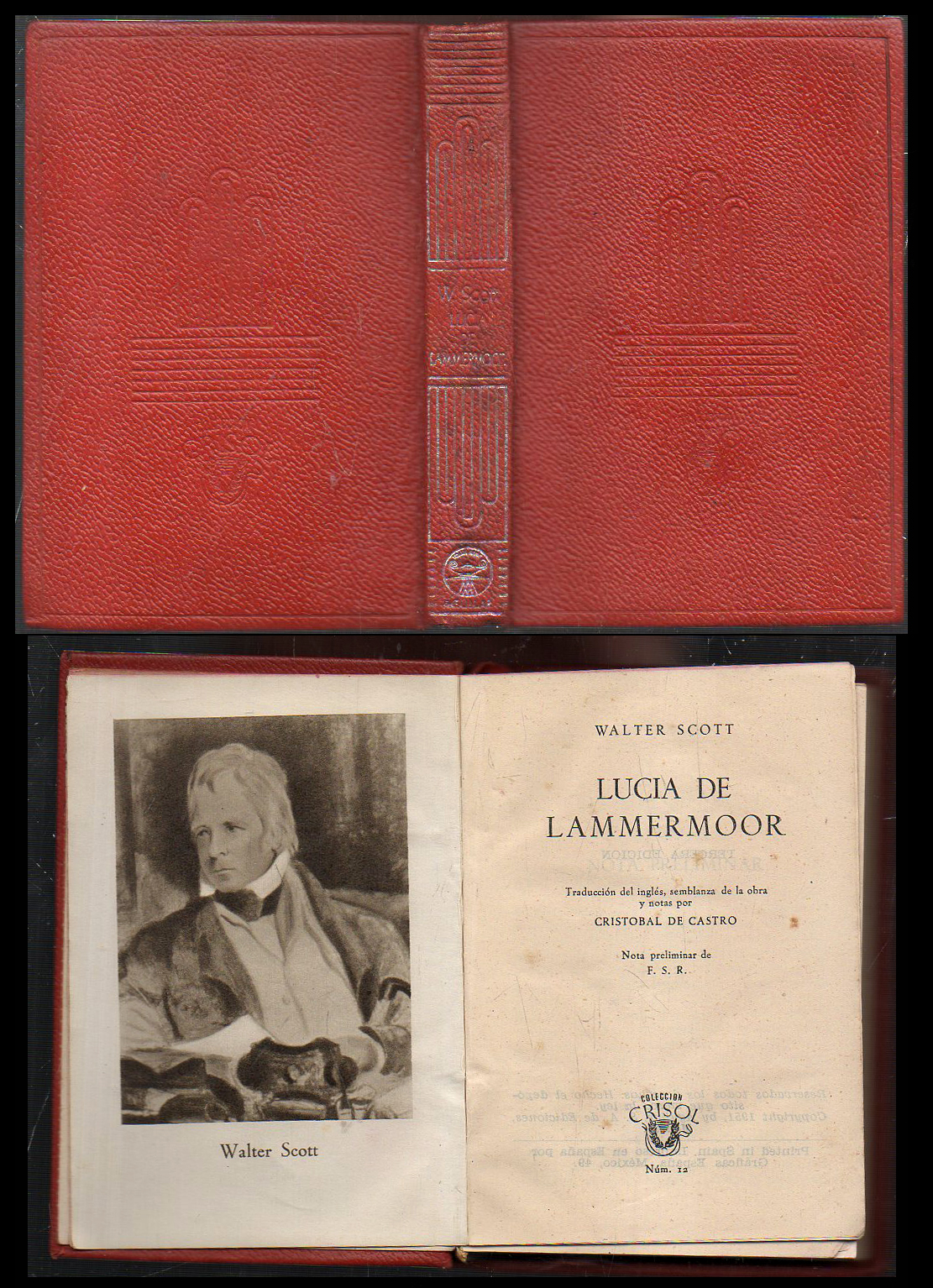 LUCIA DE LAMMERMOOR. COLECCIÓN CRISOL Nº 213