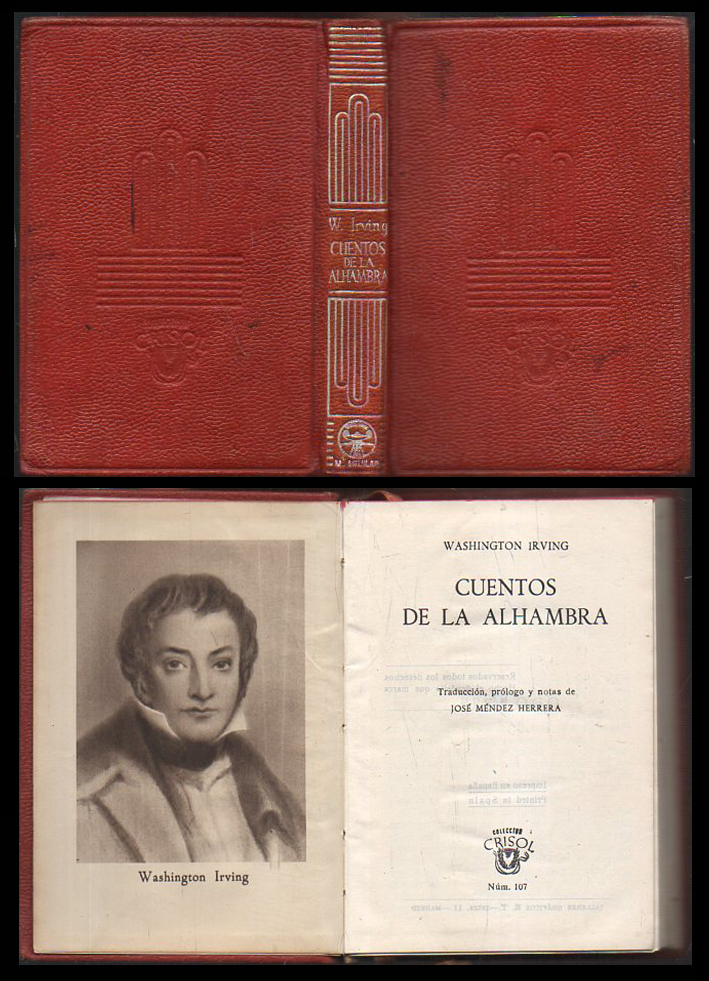 CUENTOS DE LA ALHAMBRA. COLECCIÓN CRISOL Nº 107
