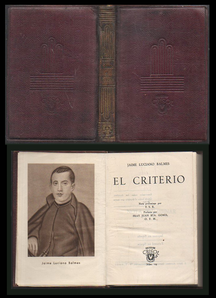 EL CRITERIO - COLECCIÓN CRISOL Nº 19