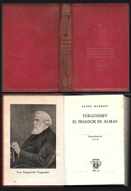 TURGUENIEV EL PESADOR DE ALMAS. COLECCION CRISOL Nº 29