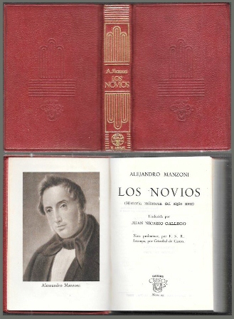 LOS NOVIOS (HISTORIA MILANESA DEL SIGLO XVIII) COLECCION CRISOL Nº 25