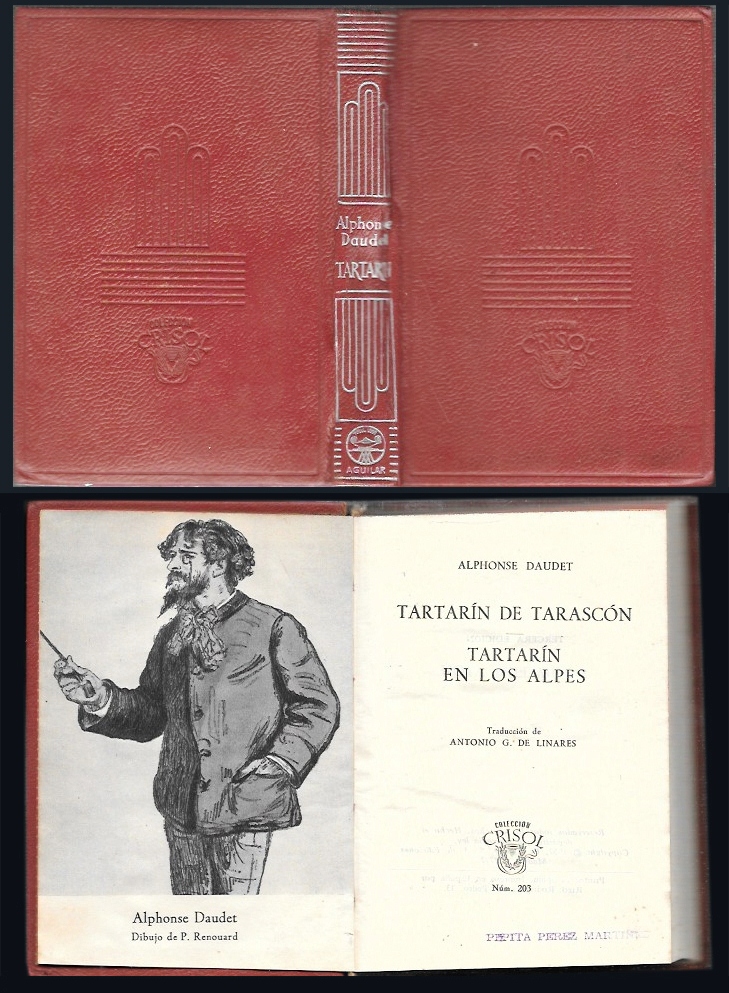 TARTARIN DE TARASCON Y TARTARIN EN LOS ALPES. COLECCION CRISOL Nº 203