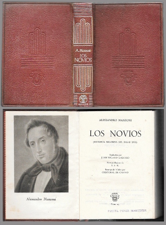 LOS NOVIOS (HISTORIA MILANESA DEL SIGLO XVIII). COL. CRISOL Nº 25