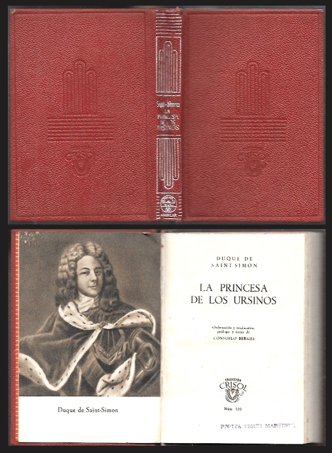 LA PRINCESA DE LOS URSINOS. COLECCIÓN CRISOL Nº 135