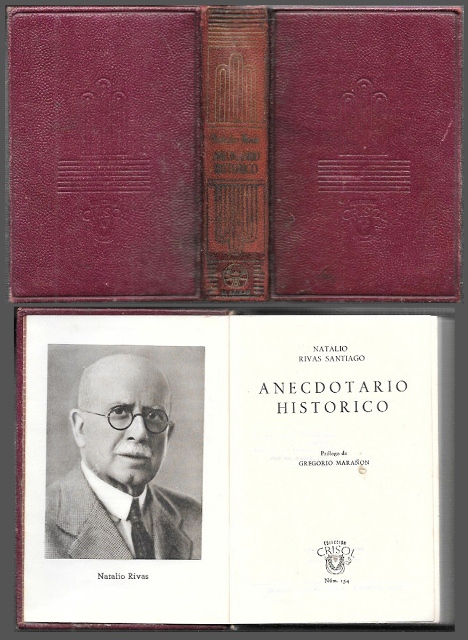ANECDOTARIO HISTORICO - COLECCIÓN CRISOL Nº 154