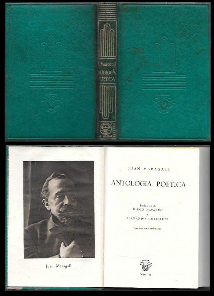 ANTOLOGIA POETICA - COLECCIÓN CRISOL Nº 165