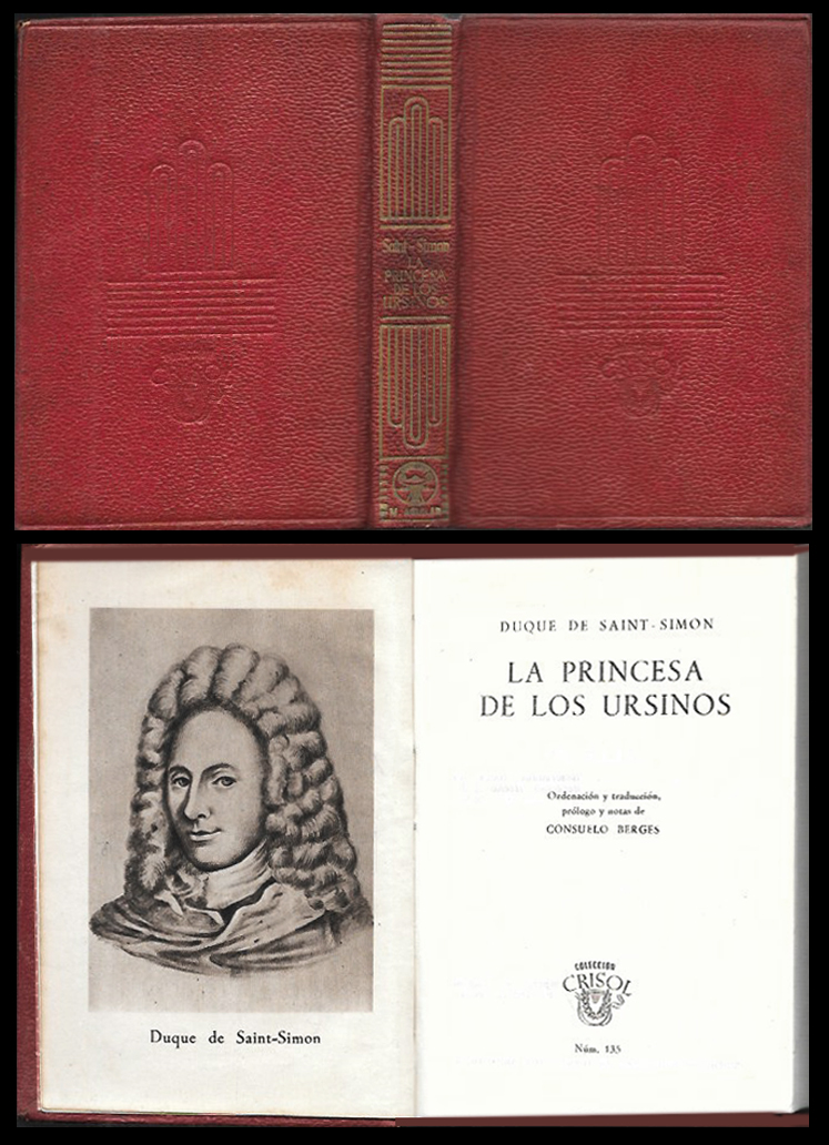 LA PRINCESA DE LOS URSINOS - COLECCIÓN CRISOL Nº 135