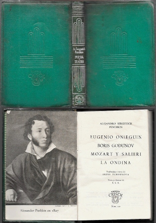 EUGENIO ONIEGUIN. BORIS GODUNOV, MOZART Y SALIERI, LA ONDINA, CRISOL 117