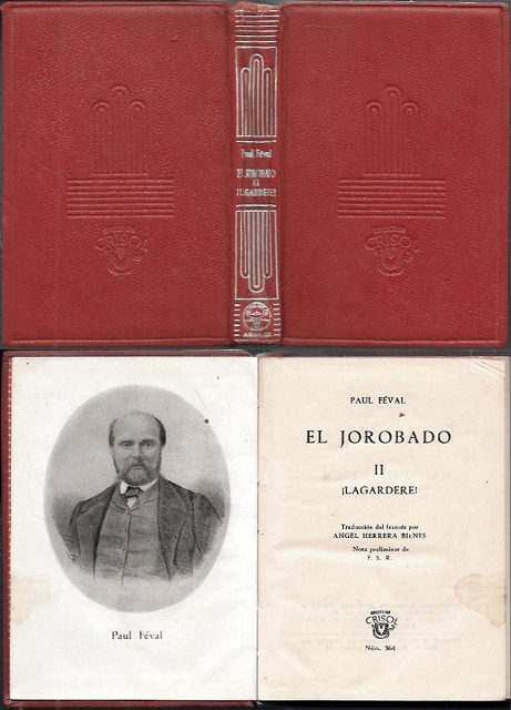 EL JOROBADO II LAGARDERE - COLEECCION CRISOL Nº 62