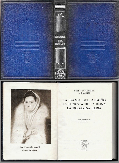 LA DAMA DEL ARMIÑO - LA FLORISTA DE LA REINA - LA DOGARESA RUBIA - CRISOL Nº 35