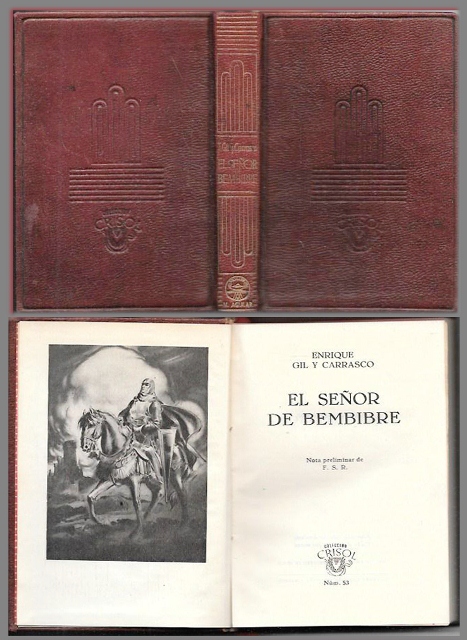 EL SEÑOR DE BEMBIBRE - COLECCIÓN CRISOL Nº 53