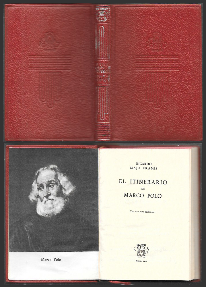 EL ITINERARIO DE MARCO POLO - COLECCION CRISOL Nº 204