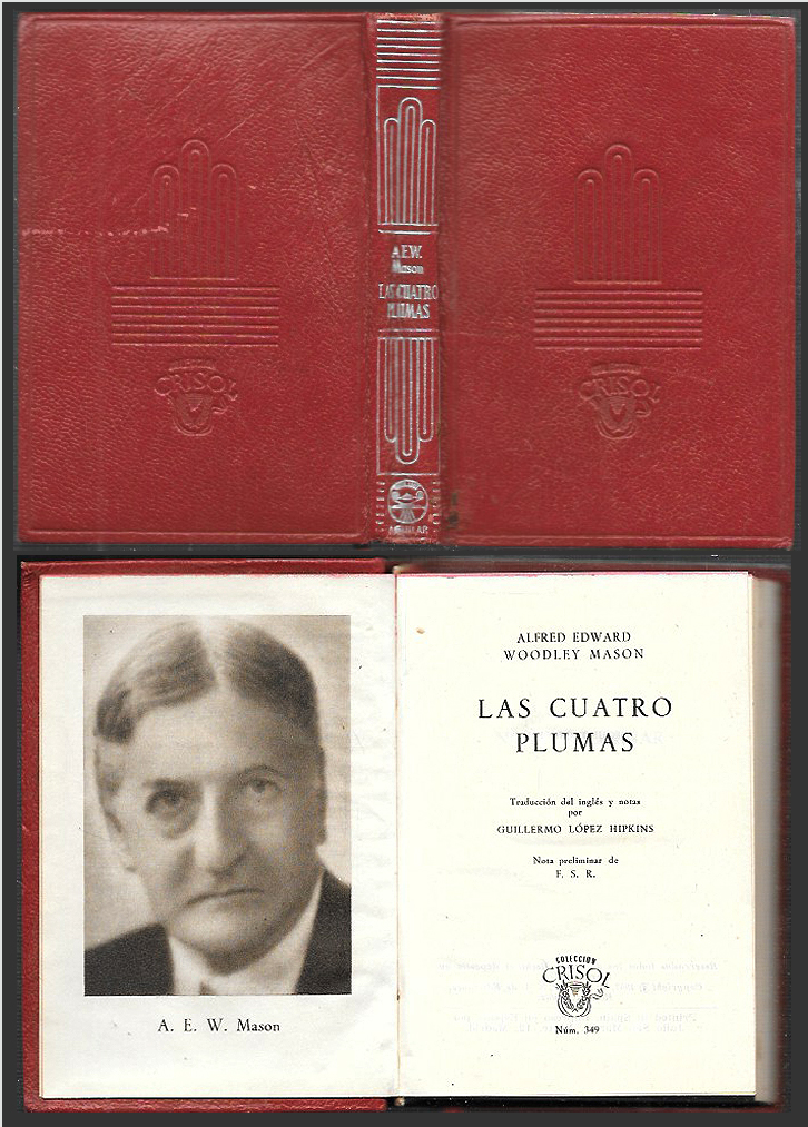 LAS CUATRO PLUMAS - COLECCIÓN CRISOL  Nº 349