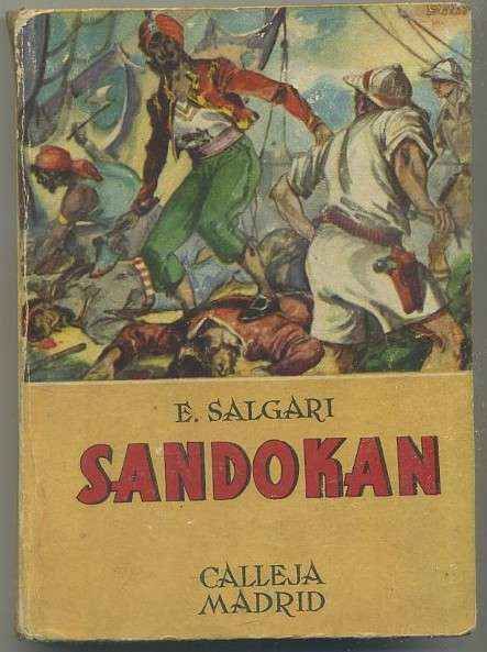 SANDOKAN. COL. NOVELAS DE AVENTURAS Nº 7. EDIT. CALLEJA