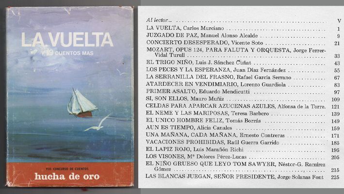 LA VUELTA Y 19 CUENTOS MAS. VIII CONCURSO DE CUENTOS HUCHA DE ORO.