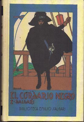EL CORSARIO NEGRO. BIBLIOTECA EMILIO SALGARI.