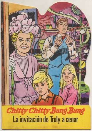 CUENTO TROQUELADO. CHITTY CHITTY BANG BANG. LA INVITACION DE TRULY A CENAR. Nº 4