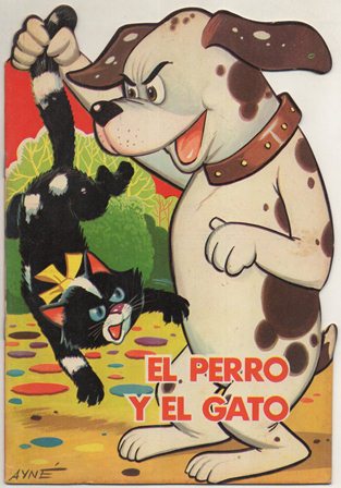 CUENTO TROQUELADO. EL PERRO Y EL GATO. CUENTOS TORAY SERIE "ZOO"