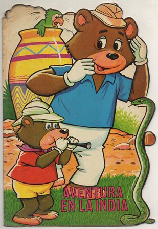 CUENTO TROQUELADO PELUSO Y PELUSÍN. AVENTURA EN LA INDIA